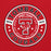Close-up view of Tomball High School Cougars Red Classic Unisex Hoodie 239