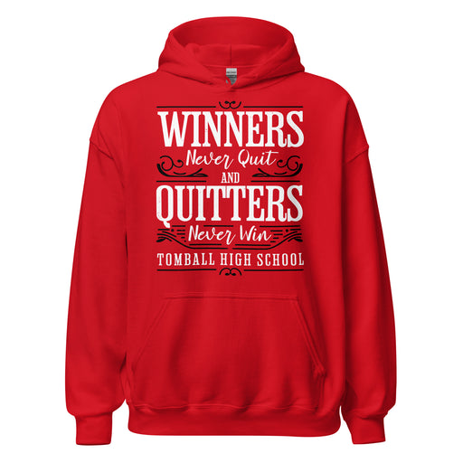 Tomball High School Cougars Red Classic Unisex Hoodie 237