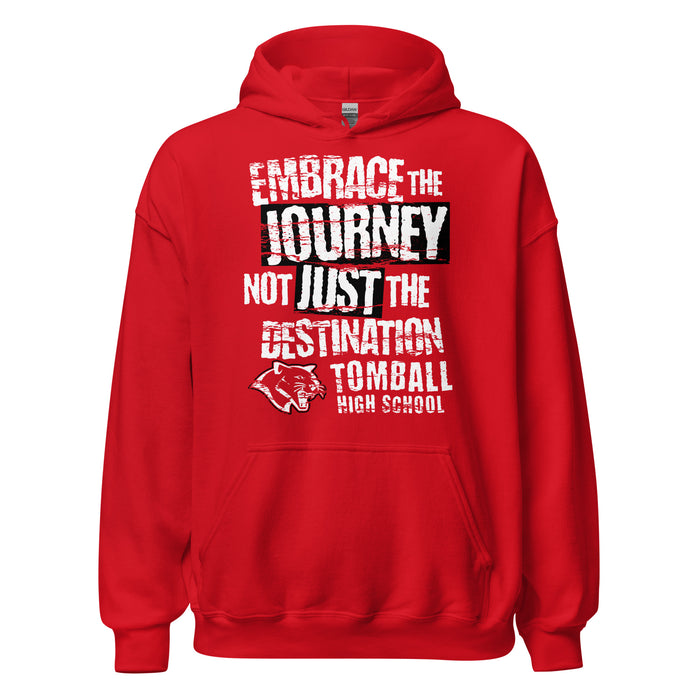 Tomball High School Cougars Red Classic Unisex Hoodie 232