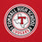 Close-up view of Tomball High School Cougars Red Classic Unisex Hoodie 220