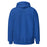 Back view of Hebron High School Hawks Royal Blue Classic Unisex Hoodie 209