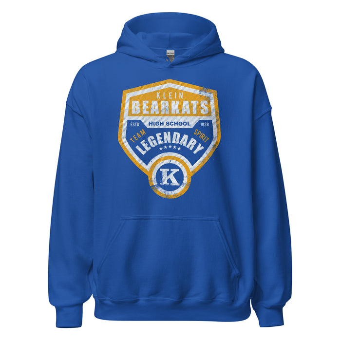 Klein High School Bearkats Royal Classic Unisex Hoodie 14