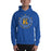 Man wearing a Klein High School Bearkats Royal Classic Unisex Hoodie 16