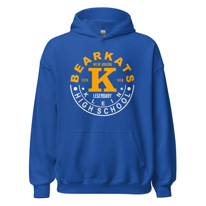 Klein High School Bearkats Royal Classic Unisex Hoodie 19