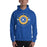 Man wearing a Klein High School Bearkats Royal Classic Unisex Hoodie 30