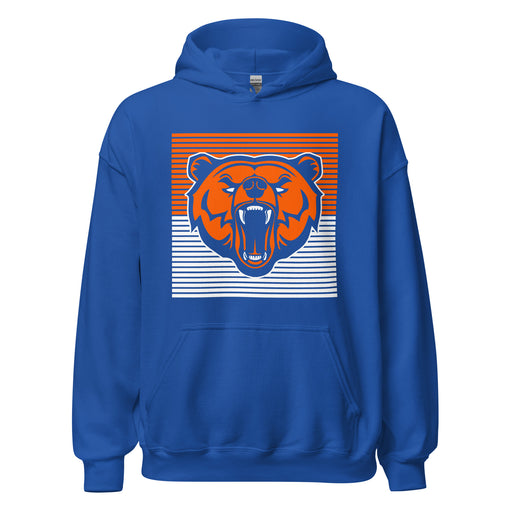 Grand Oaks High School Grizzlies Royal Classic Unisex Hoodie 27