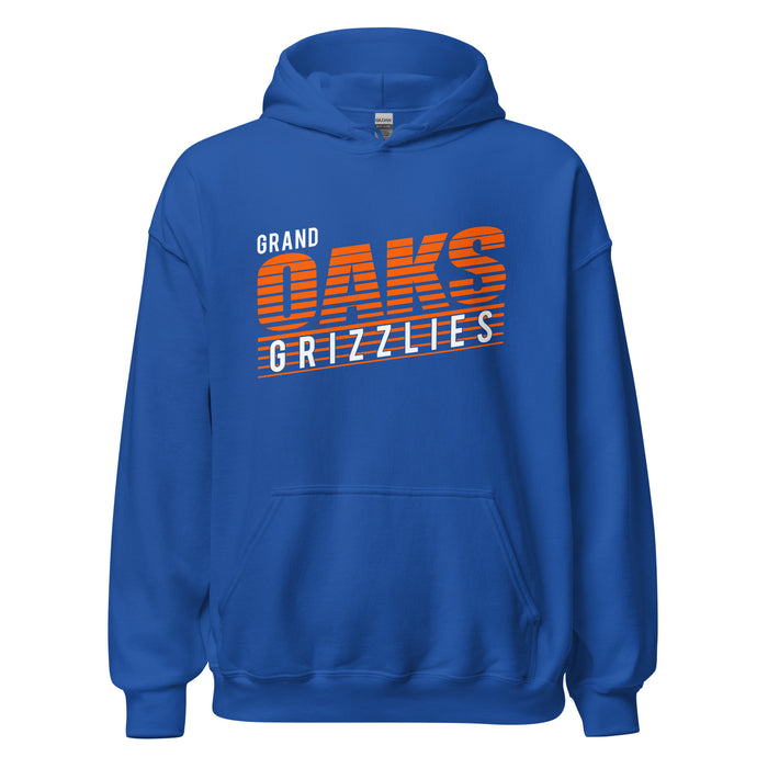 Grand Oaks High School Grizzlies Royal Classic Unisex Hoodie 32