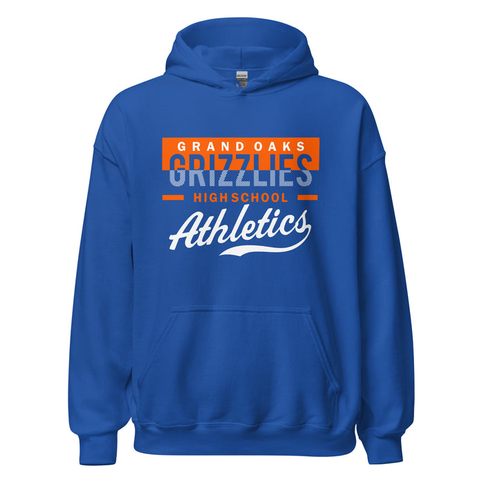 Grand Oaks High School Grizzlies Royal Classic Unisex Hoodie 48