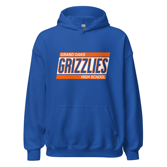 Grand Oaks High School Grizzlies Royal Classic Unisex Hoodie 72