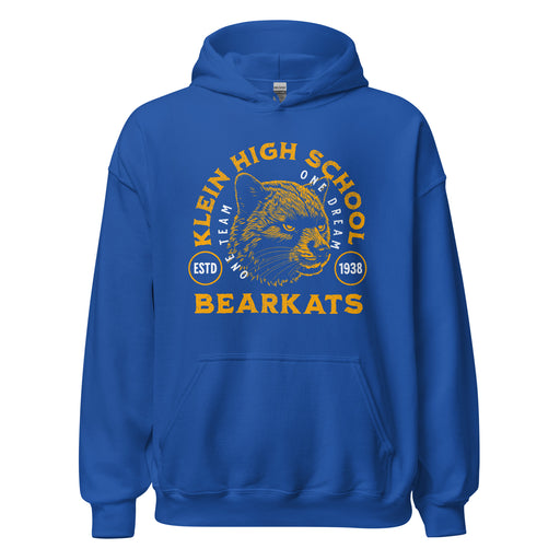 Klein High School Bearkats Royal Classic Unisex Hoodie 208