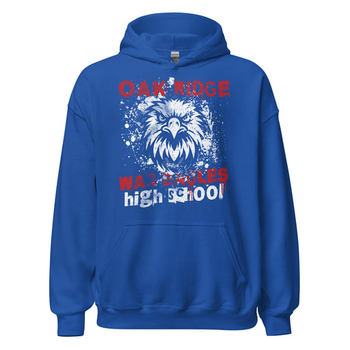 Oak Ridge High School War Eagles Royal Blue Classic Unisex Hoodie 205