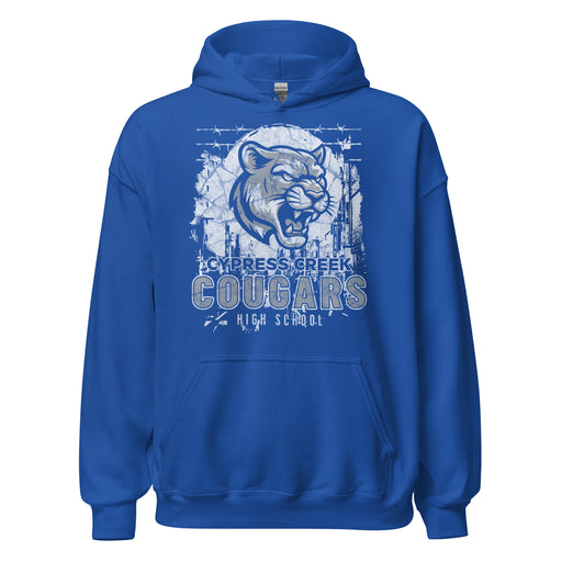 Cypress Creek High School Cougars Royal Blue Classic Unisex T-shirt 202