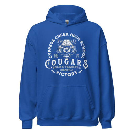 Cypress Creek High School Cougars Royal Blue Classic Unisex T-shirt 208