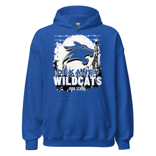 Dekaney High School Wildcats Royal Blue Classic Unisex Hoodie 202