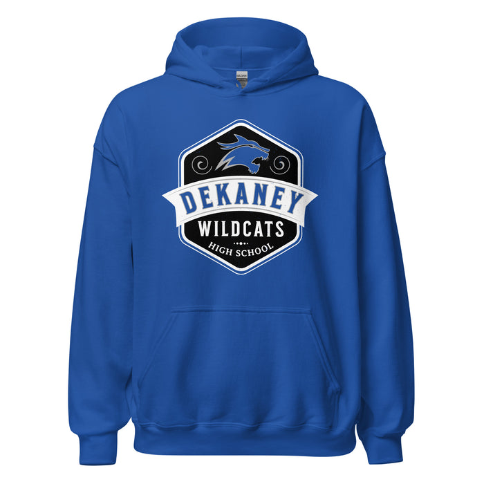 Dekaney High School Wildcats Royal Blue Classic Unisex Hoodie 209