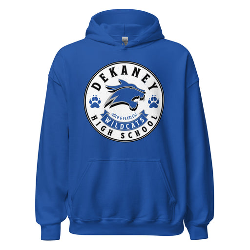 Dekaney High School Wildcats Royal Blue Classic Unisex Hoodie 215