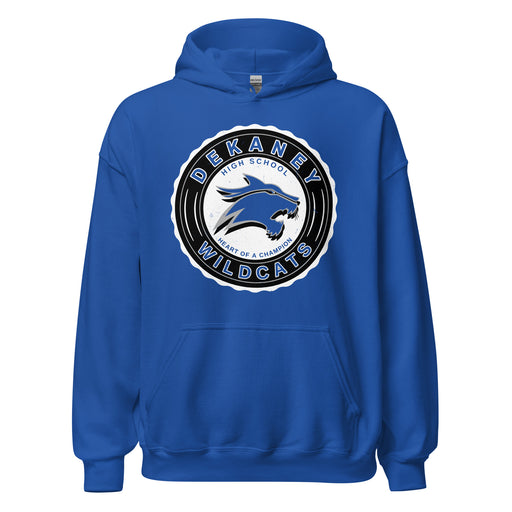 Dekaney High School Wildcats Royal Blue Classic Unisex Hoodie 216