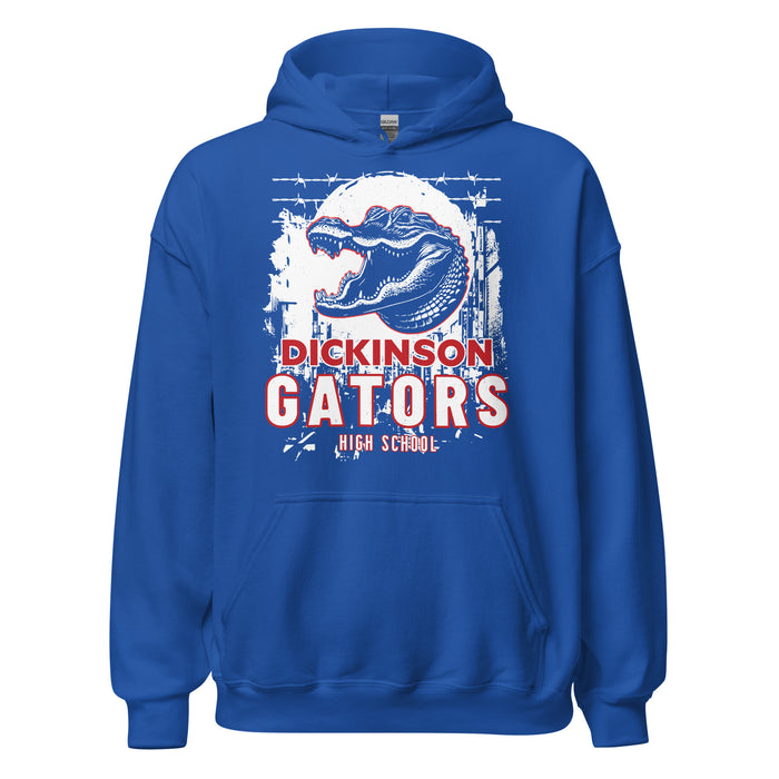 Dickinson High School Gators Royal Blue Classic Unisex Hoodie 202