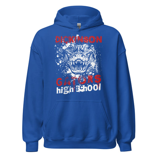 Dickinson High School Gators Royal Blue Classic Unisex Hoodie 205