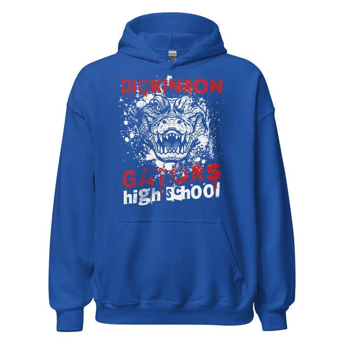 Dickinson High School Gators Royal Blue Classic Unisex Hoodie 205