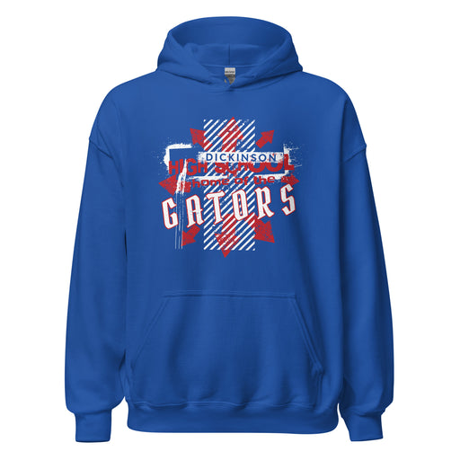 Dickinson High School Gators Royal Blue Classic Unisex Hoodie 210