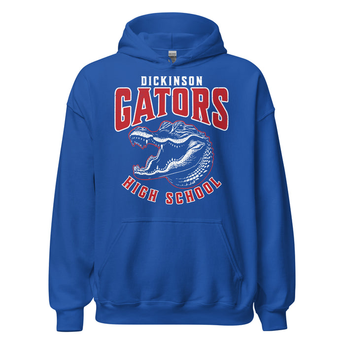 Dickinson High School Gators Royal Blue Classic Unisex Hoodie 213