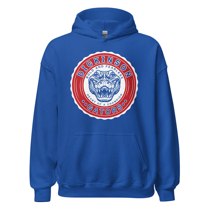 Dickinson High School Gators Royal Blue Classic Unisex Hoodie 216