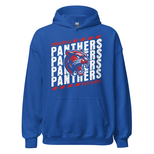 Duncanville High School Panthers Royal Blue Classic Unisex Hoodie 223