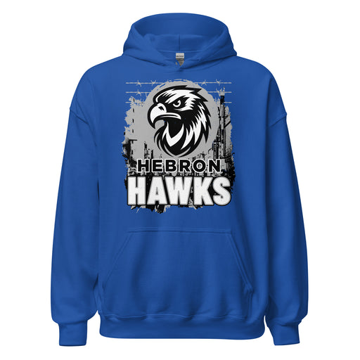 Hebron High School Hawks Royal Blue Classic Unisex T-shirt 202