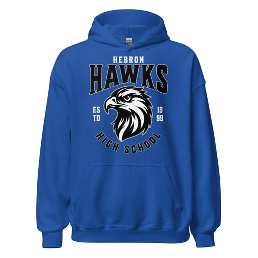 Hebron High School Hawks Royal Blue Classic Unisex T-shirt 213