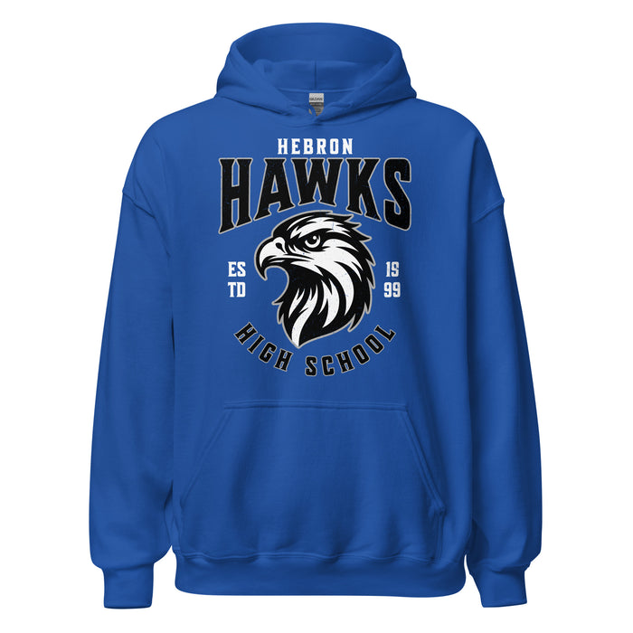 Hebron High School Hawks Royal Blue Classic Unisex T-shirt 213