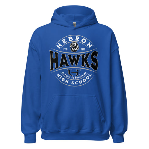 Hebron High School Hawks Royal Blue Classic Unisex T-shirt 218