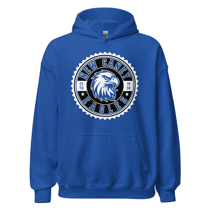 New Caney High School Eagles Royal Blue Classic Unisex Hoodie 203