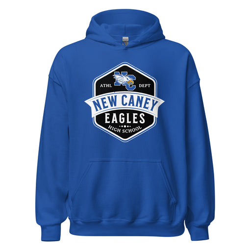 New Caney High School Eagles Royal Blue Classic Unisex Hoodie 209