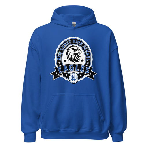 New Caney High School Eagles Royal Blue Classic Unisex Hoodie 212