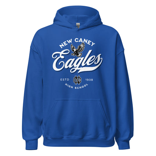 New Caney High School Eagles Royal Blue Classic Unisex Hoodie 226