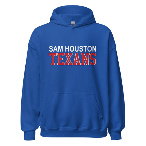 Sam Houston High School Texans Royal Blue Classic Unisex Hoodie 010