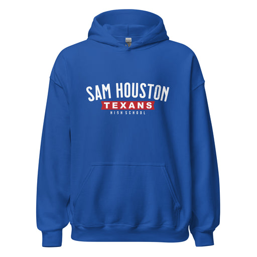 Sam Houston High School Texans Royal Blue Classic Unisex Hoodie 021