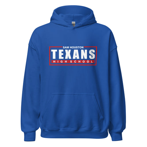 Sam Houston High School Texans Royal Blue Classic Unisex Hoodie 049