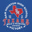 Close-up view of Sam Houston High School Texans Royal Blue Classic Unisex Hoodie 206