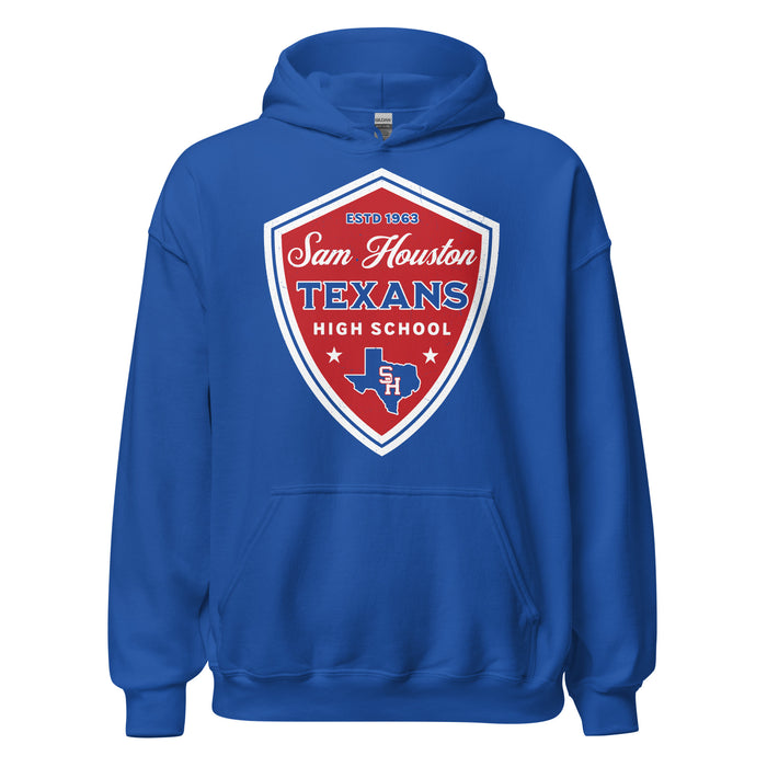 Sam Houston High School Texans Royal Blue Classic Unisex Hoodie 225