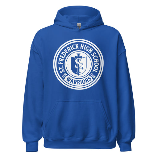 St. Frederick High School Warriors Royal Blue Classic Unisex Hoodie 220