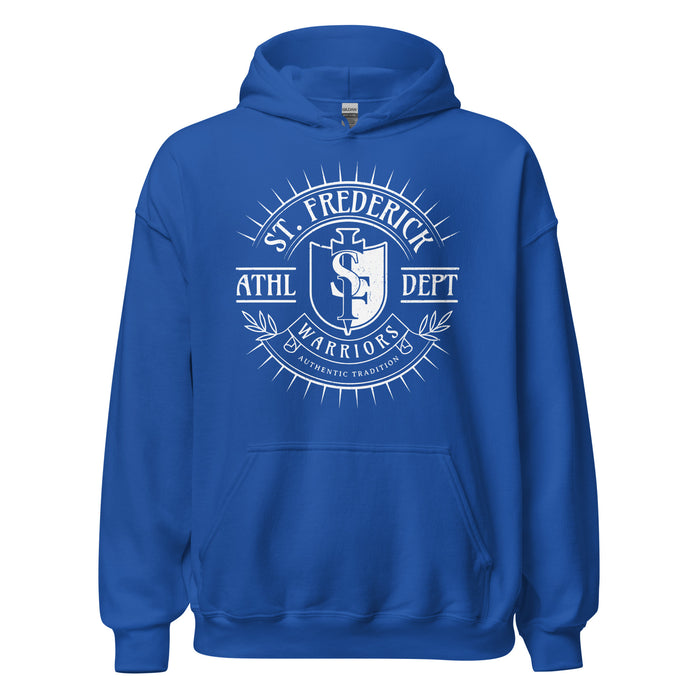 St. Frederick High School Warriors Royal Blue Classic Unisex Hoodie 201