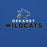 Close-up view of Dekaney High School Wildcats Royal Blue Classic Unisex Hoodie 233