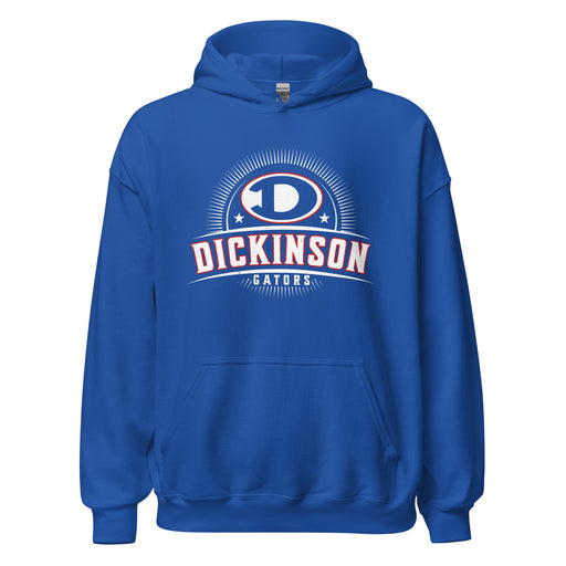 Dickinson High School Gators Royal Blue Classic Unisex Hoodie 221