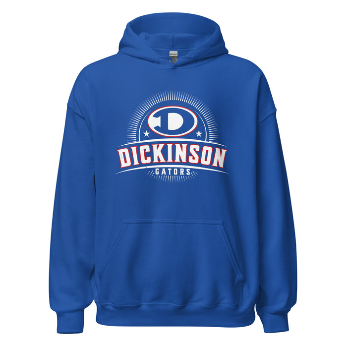 Dickinson High School Gators Royal Blue Classic Unisex Hoodie 221
