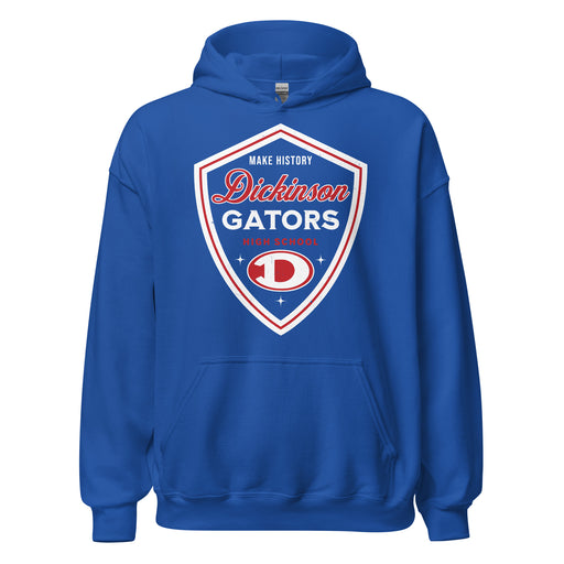 Dickinson High School Gators Royal Blue Classic Unisex Hoodie 225