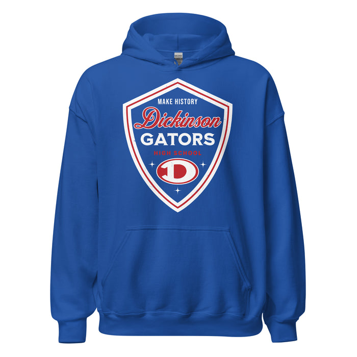 Dickinson High School Gators Royal Blue Classic Unisex Hoodie 225