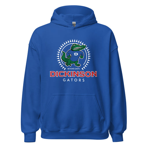 Dickinson High School Gators Royal Blue Classic Unisex Hoodie 226