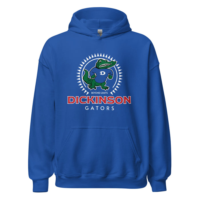 Dickinson High School Gators Royal Blue Classic Unisex Hoodie 226